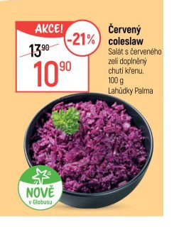 Červený coleslaw