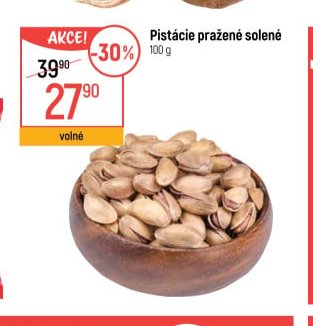 Pistácie pražené solené