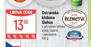 Ostravská klobása Globus