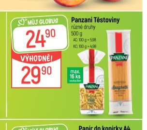 Panzani Těstoviny