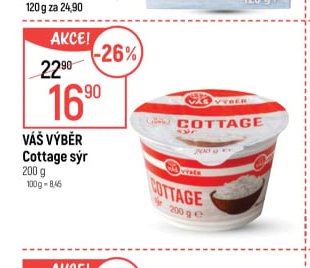 Váš výběr Cottage sýr