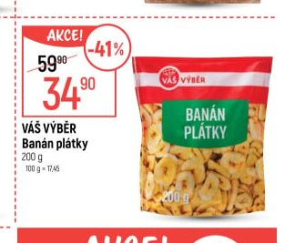 Váš Výběr Banán plátky