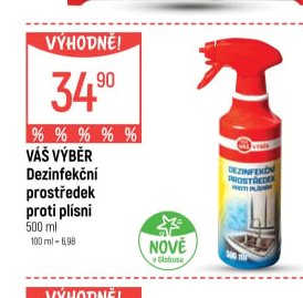 Váš Výběr Dezinfekční prostředek proti plísni