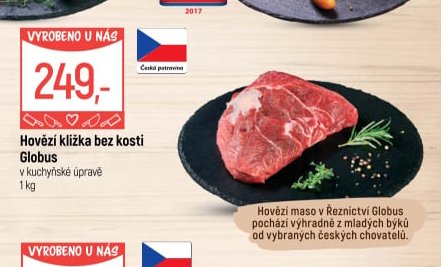 Hovězí kližka bez kosti Globus