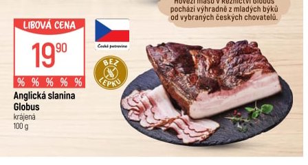 Anglická slanina Globus