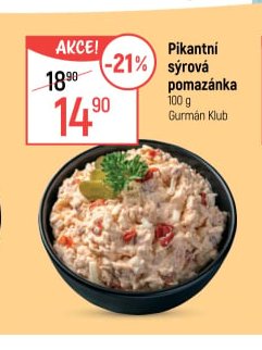 Pikantní sýrová pomazánka