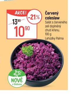 Červený coleslaw