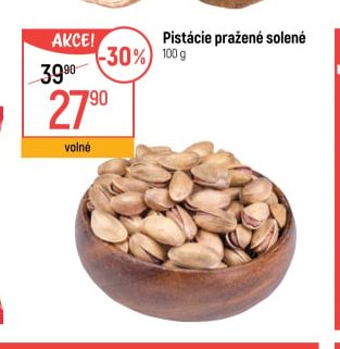 Pistácie pražené solené