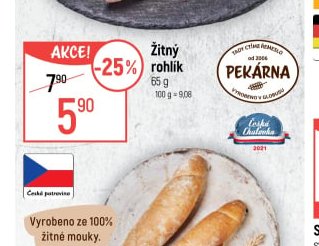 Žitný rohlík