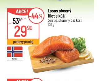 Losos obecný filet s kůží
