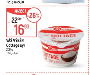 Váš výběr Cottage sýr