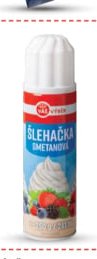 Váš výběr Šlehačka ve spreji smetanová