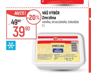 Váš výběr Zmrzlina