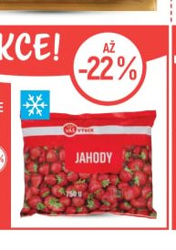 Váš výběr Jahody mražené