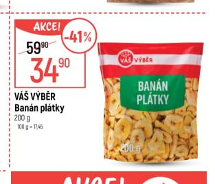 Váš Výběr Banán plátky