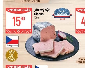 Játrový sýr Globus