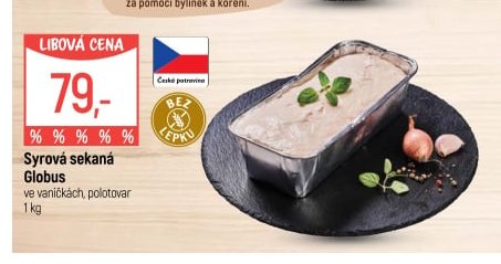 Syrová sekaná Globus