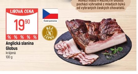 Anglická slanina Globus