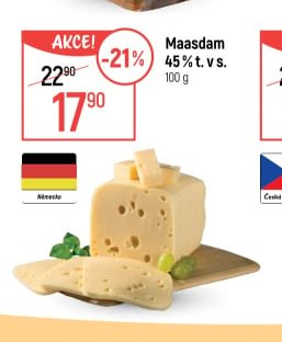 Maasdam 45% t. v s.
