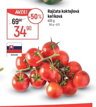 Rajčata koktejlová keříková