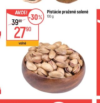 Pistácie pražené solené