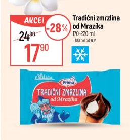 Tradiční zmrzlina od Mrazíka