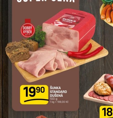 ŠUNKA STANDARD DUŠENÁ