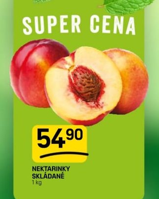 Nektarinky skládané 1 kg
