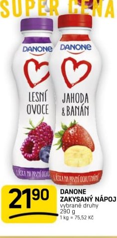DANONE ZAKYSANÝ NÁPOJ