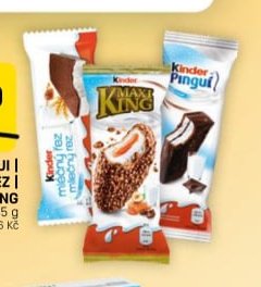 KINDER PINGUI | MLÉČNÝ ŘEZ | MAXI KING