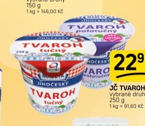 JČ TVAROH