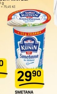 SMETANA KE ŠLEHÁNÍ 31%