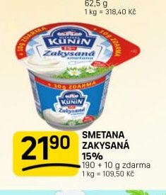 SMETANA ZAKYSANÁ
