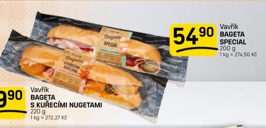 Vavřík BAGETA SPECIAL