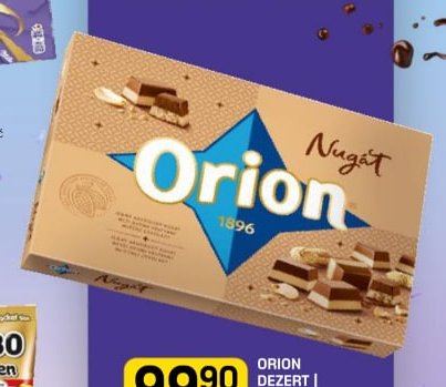 Orion dezert | pralinky vybrané druhy 144-166 g