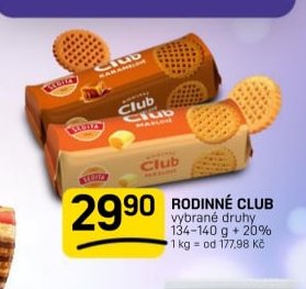 Rodinné Club vybrané druhy 134-140 g + 20%