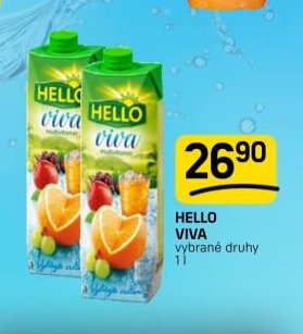 HELLO VIVA vybrané druhy
