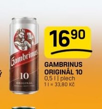 Gambrinus Originál 10