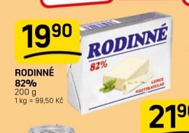 RODINNÉ 82% 200 g