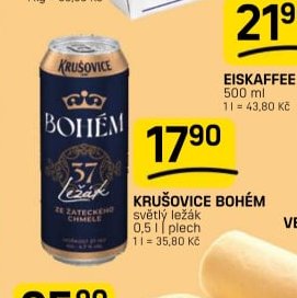 KRUŠOVICE BOHÉM 0,5 l
