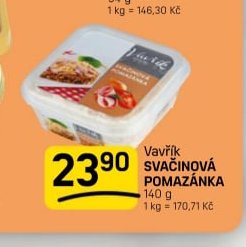 Vavřík SVAČINOVÁ POMAZÁNKA 140 g