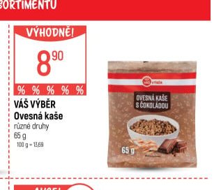 Váš Výběr Ovesná kaše s čokoládou