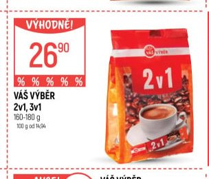 Váš Výběr 2v1, 3v1 káva