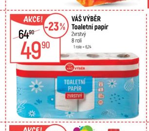 Váš Výběr Toaletní papír