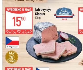 Játrový sýr Globus