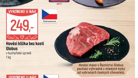 Hovězí kližka bez kosti Globus