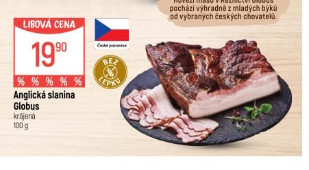 Anglická slanina Globus