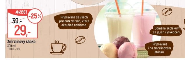 Zmrzlinový shake