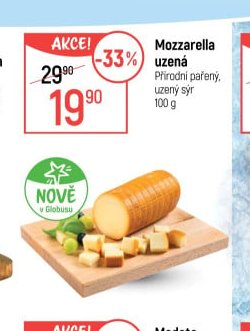 Mozzarella uzená