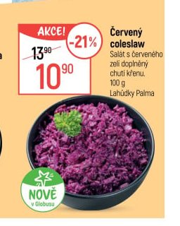 Červený coleslaw
